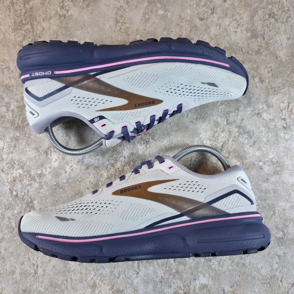 Brooks Ghost 15 Womens Size 8.5 Medium Running Shoes 1203801B492 *Barely Worn. - Picture 5 of 9